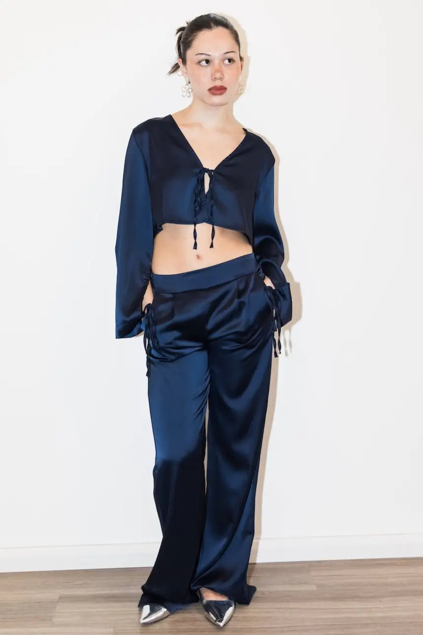 Gemini Satin Top Marqi Studio