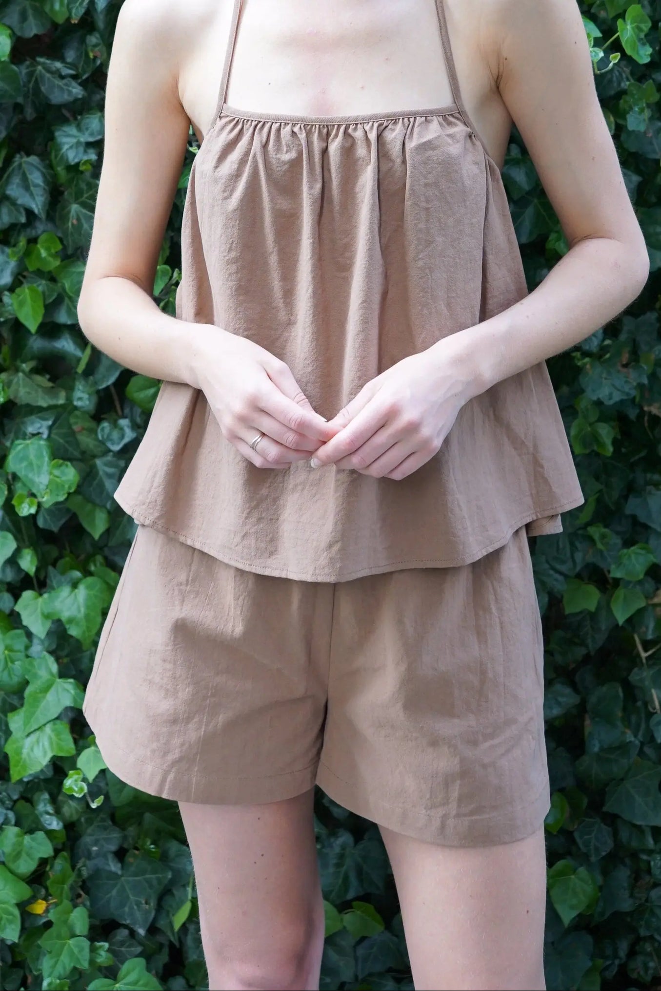 JAMIE COTTON RELAXED SHORTS