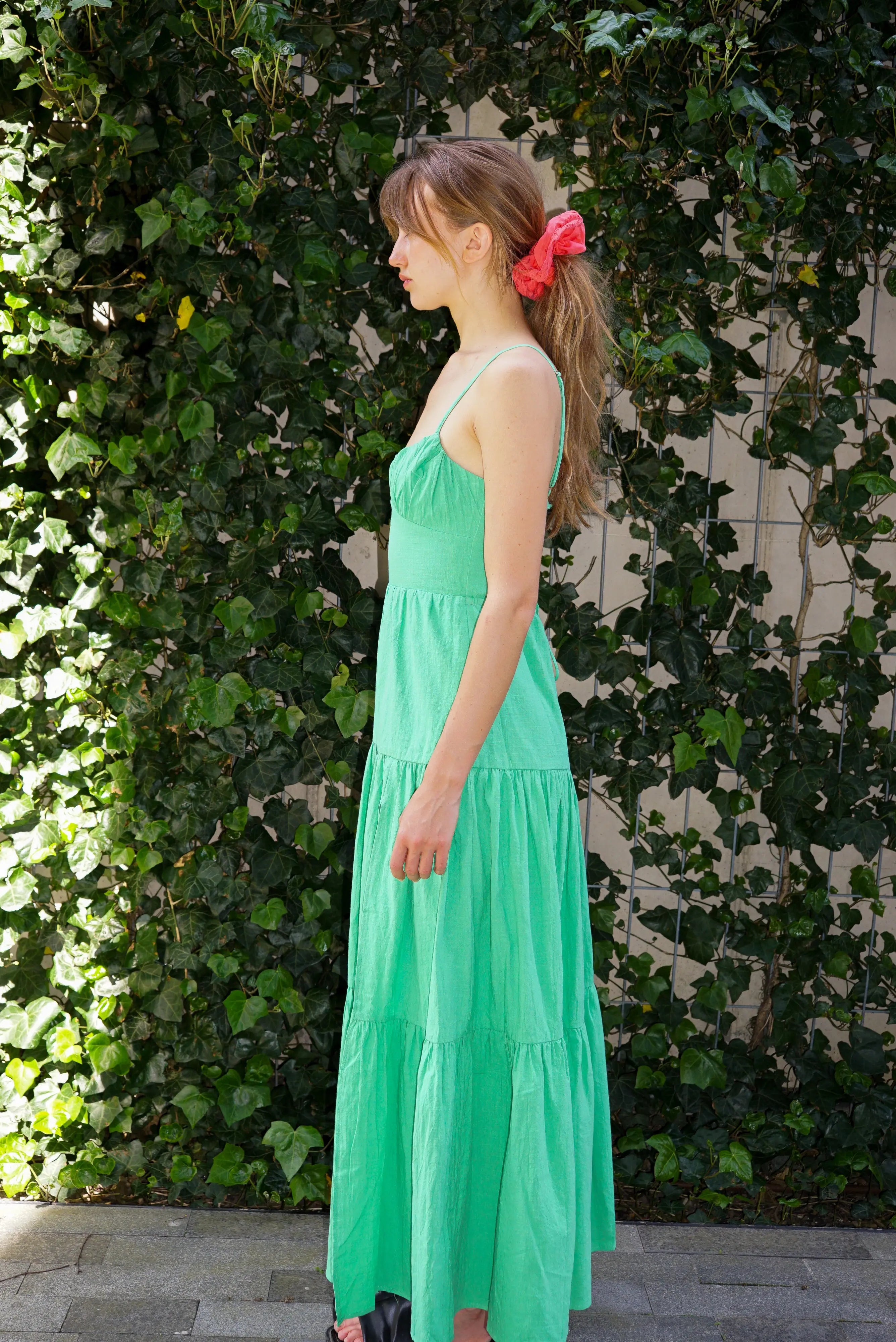MILLY COTTON MAXI DRESS Marqi Studio