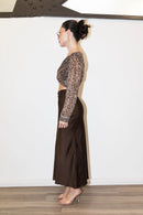 Serena Satin Skirt Marqi Studio
