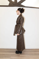 Studio Vegan Leather Skirt Marqi Studio